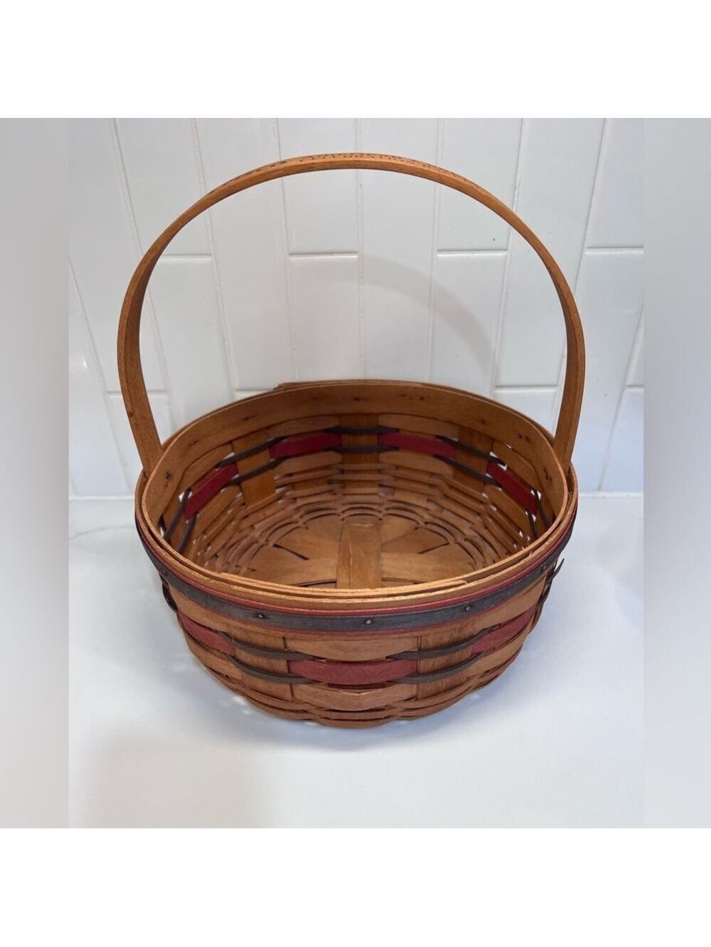 Longaberger Crisco American Cookie Celebration Basket Vintage 1992